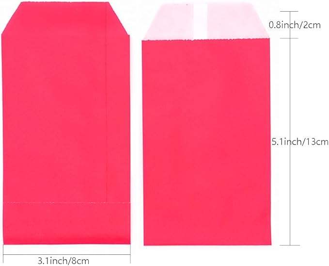Greased Bakery Glass Cookie Paper Bag Wax Healed for Candy Chocolate Pastry Snack Packaging Oil-proof Paper Bag