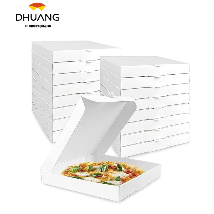 Mini White Pizza Boxes for Homemade Pizzas Homemade Cookies Custom Pizza Boxs