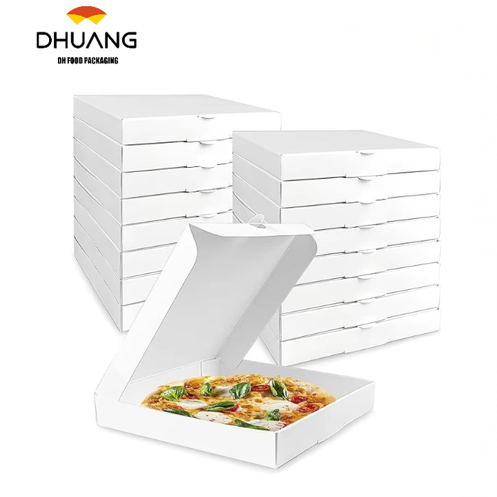 Mini White Pizza Boxes for Homemade Pizzas Homemade Cookies Custom Pizza Boxs
