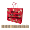 Custom Brown Kraft Paper Bag Carrier Retail Store Custom Paper Bags with Your Own logo Shopping Bags