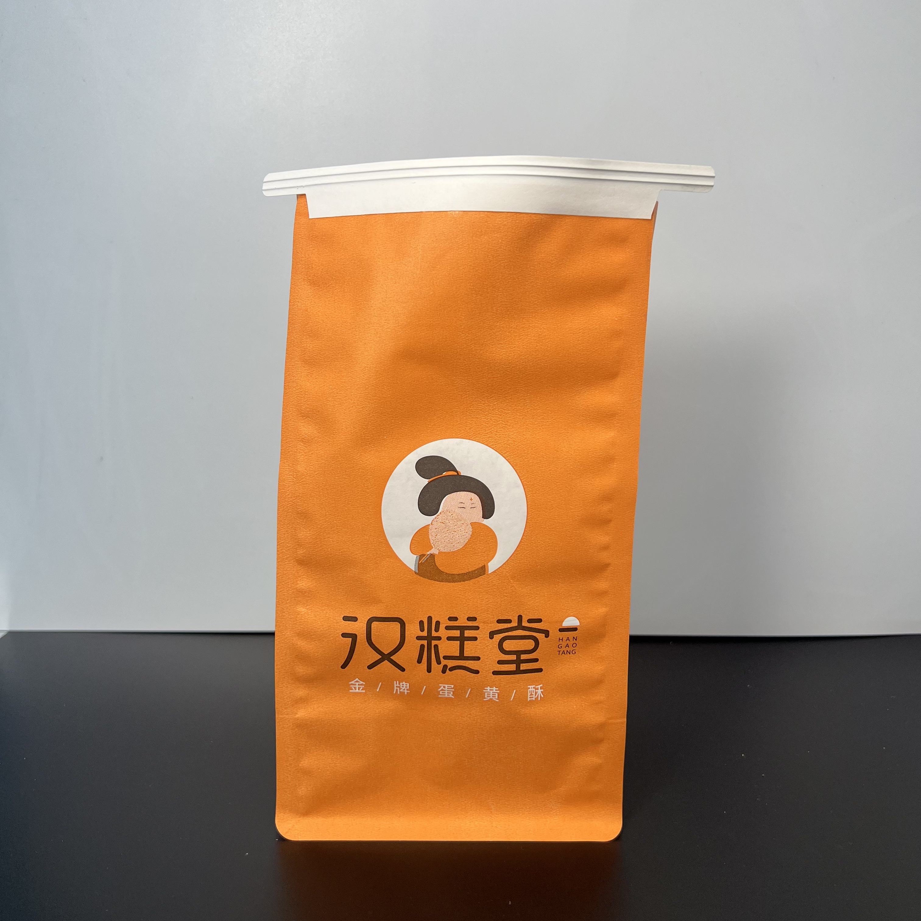 Wire Seal Recyclable Brown White Kraft Paper Bread Bag Fat-proof Coating Food Packaging Baked Toast Bag Custom Bread Bags