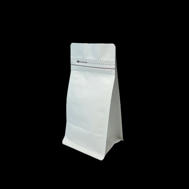 Custom Printed Vertical Aluminum Foil Side-zipper Flat-bottom Bags Reusable Heat-sealed Bags Coffee Bags