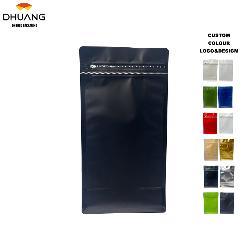 Customized Printing of Food-grade Sealing Bags for Coffee Beans Storage to Prevent Moisture and Water Absorption Coffee Bags