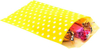 Dot Greased Bakery Glass Cookie Paper Bag Flat Paper Packaging for Candies Chocolates Pastry Wax Healing Bag Oil-proof Paper Bag