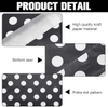 Dot-patterned Paper Food Bags, Cookie and Candy Bags, Sandwich Packaging, Oil-proof Paper Bags