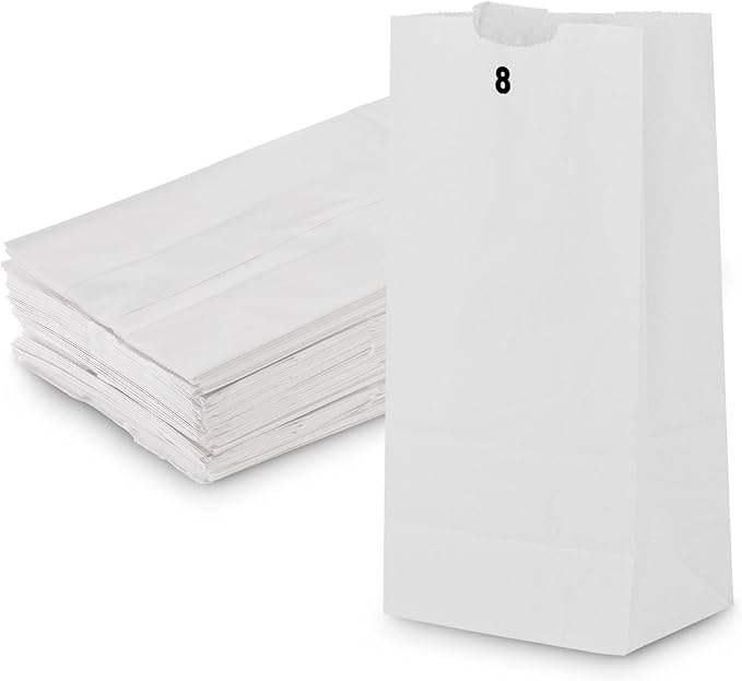 Custom-Made Recyclable Kraft Paper Bags Wood Pulp Material for Ready-To-Wrap Baked Bread Use Oil-proof Paper Bag