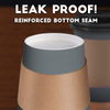 12 oz Disposable Coffee Cups with LIDS and Straws 100% Biodegradable and Compostable Pla Eco-friendly Paper Coffee Cup