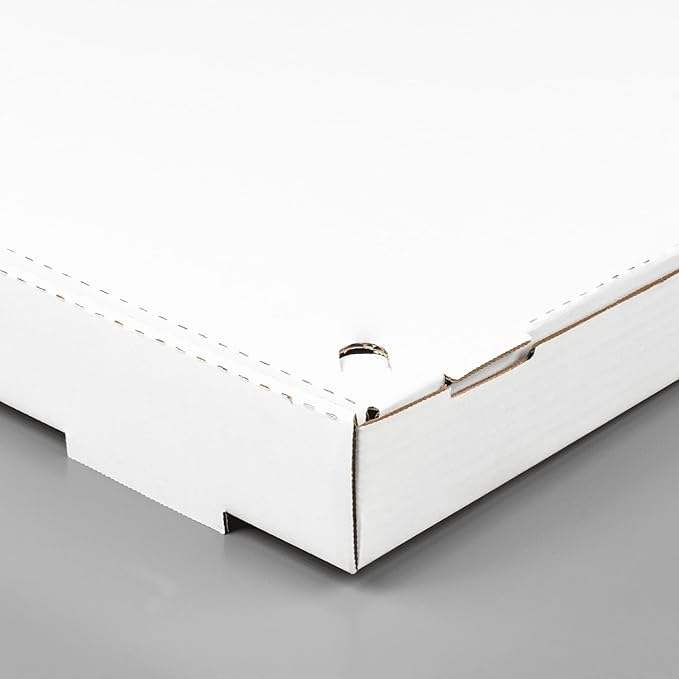 Ultra-Thin White Pizza Box Premium Paper Bags for Convenient Storage and Serving Custom Pizza Boxs