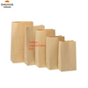 Disposable Kraft Paper Bag Food Beverage Storage Flexo Printing Bread Hamburg Outtake Disposable Film Custom Bread Bags