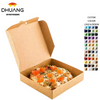 Small Disposable Corrugated Paper Box for Secure Pizza for Cookies or Party Gifts Packaging Custom Pizza Box