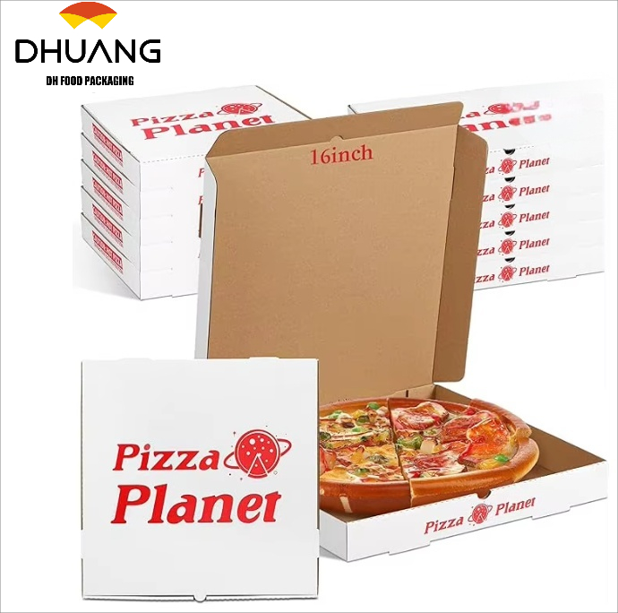 Pizza Planet Corrugated Box Thick Extra-large Corrugated Party Planet Decoration Custom Pizza Boxs