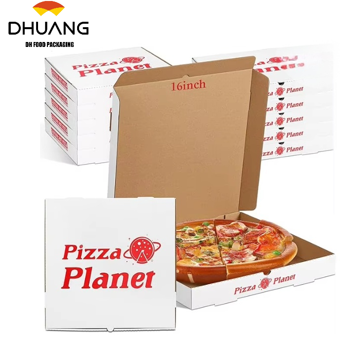 Pizza Planet Corrugated Box Thick Extra-large Corrugated Party Planet Decoration Custom Pizza Boxs