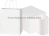 Custom Eco-Friendly Brown Kraft Paper Bags Ribbon Free Sample Food Promotion Christmas Craft Packing Personalized Your Own Logo