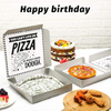 Cash Birthday Gift Fun Pizza Birthday Wedding Gift Box (without Money) (Classic)custom Pizza Boxs