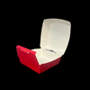Ventilated Shell-type Container with Customizable LOGO Pattern Disposable Packaging Box for Catering Burger Box