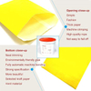 Custom Size Kraft Paper Treat Bags for Candy Buffet for Wrapping Cookies Bread Hamburgers Chemicals Oil-proof Paper Bag