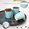 3 oz Paper Cups Sky Blue Mouthwash Cups for Parties Picnics Barbecues and Travels Paper Cup