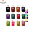 Customized Printed LOGO Brown Paper Bags in Candy Colors Available in Multiple Colors for Selection Shopping Bag