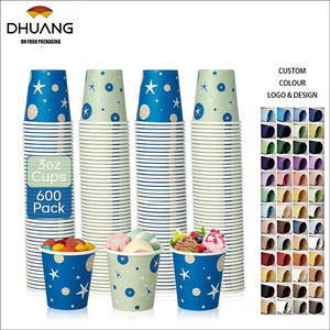 Disposable Paper Small Mouthwash Bathroom Cup Italian Espresso Coffee Party Travel Snacks Paper Cup