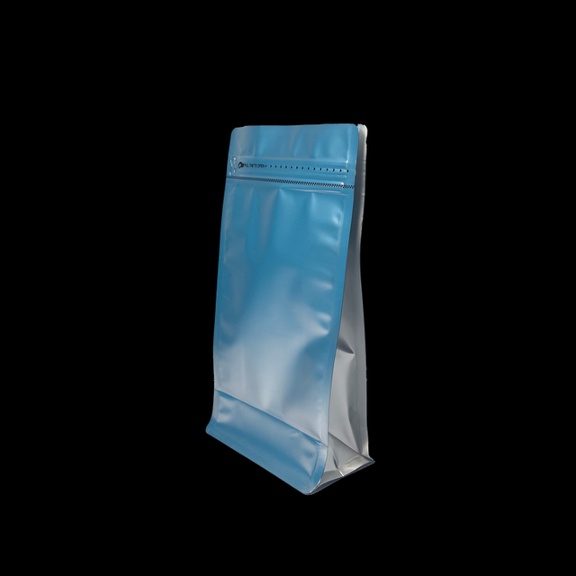 Customized Printing on Food-grade sealed Bags for Coffee Beans Eight-corner Design Coffee Bags
