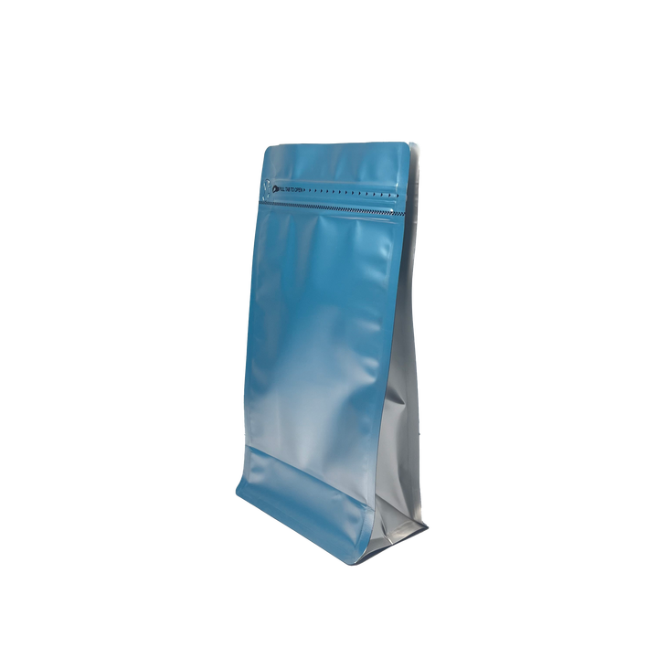 Customized Printing on Food-grade sealed Bags for Coffee Beans Eight-corner Design Coffee Bags