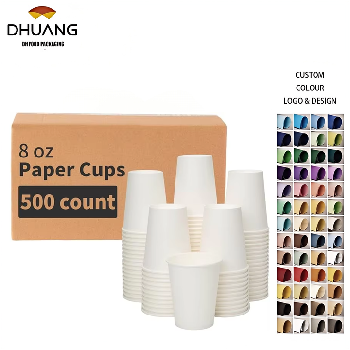 Paper Disposable Coffee Cups for Hot and Cold Drinks Coffee Shops Offices and Restaurants Coffee Cup