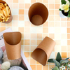 Baking Supplies for Outdoor Gatherings Ice Cream Holders Cups Corrugated Paper Cones for Party Food Containers French Fries Cup