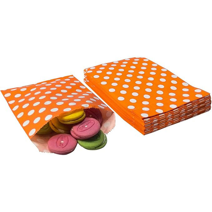 Flat Paper Treatment Bag Black Greaseproof Baking Cookie Paper Bag Candy Chocolate Pastry