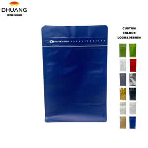 Customized Printed Food-grade Packaging Bags for Storing Coffee Beans Reusable Coffee Bags