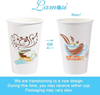 16 oz Paper Disposable Coffee Cups for Hot and Cold Drinks, Coffee Shops, Offices and Restaurants
