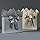 Gift Bags 1PCS Gift Bags Large with Ribbon and 1 Greeting Cards 2 Tissue Paper Portable Paper Gift Bag with Handles