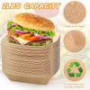 Customized Printing Services for Disposable Paper-based Packaging for Fast Food and Other Food Products Food Trays