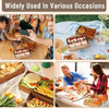 Paper Disposable Greaseproof Food Trays Food Wrappers Pop-up Foldable for Party Stadium Theatre