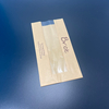Bring Your Own logo Custom Bread Kraft Paper Bag with Tin Tie Label Toast Paper Bag with clear Window Custom Bread Bag