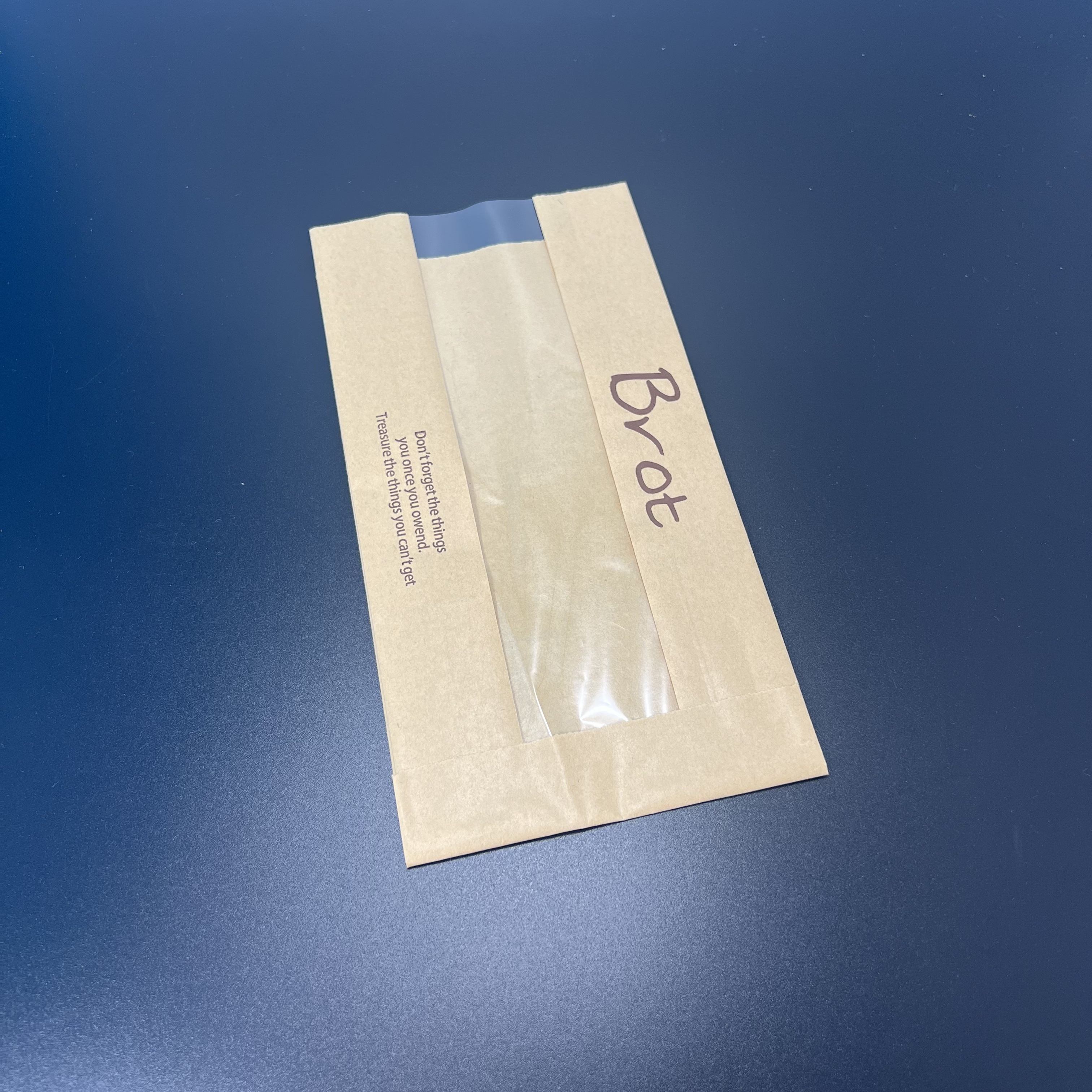 Bring Your Own logo Custom Bread Kraft Paper Bag with Tin Tie Label Toast Paper Bag with clear Window Custom Bread Bag