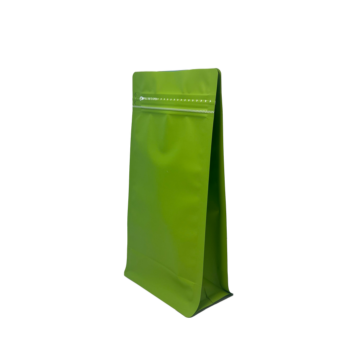 Customized Octagonal Plastic Coffee Bean Snack and Tea Bag with Zipper Closure