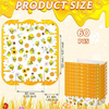 Packs Bee Party Supplies Set Birthday Decoration Disposable Paper Food Tray Paper Food Boat Carnival, Fair, Festival