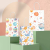 Gift Bag Paper Bag with Handle Party Birthday Wedding Small Paper Shopping (Star Planet) Custom Paper Bags