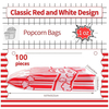 Popcorn Bag Single Service Popcorn Maker Bulk Movie Night Popcorn Bag Store Snacks Such As Potato Chips Pretzels or Candy