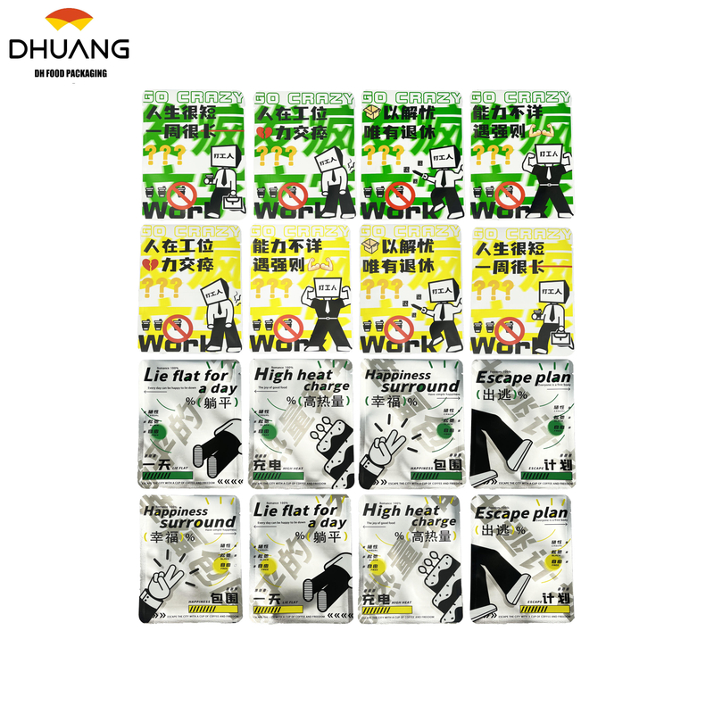 Customized Aluminum-coated Bags for One-time Ear-hanging Coffee Bags Packaging Portable and Easy to Tear Coffee Bags