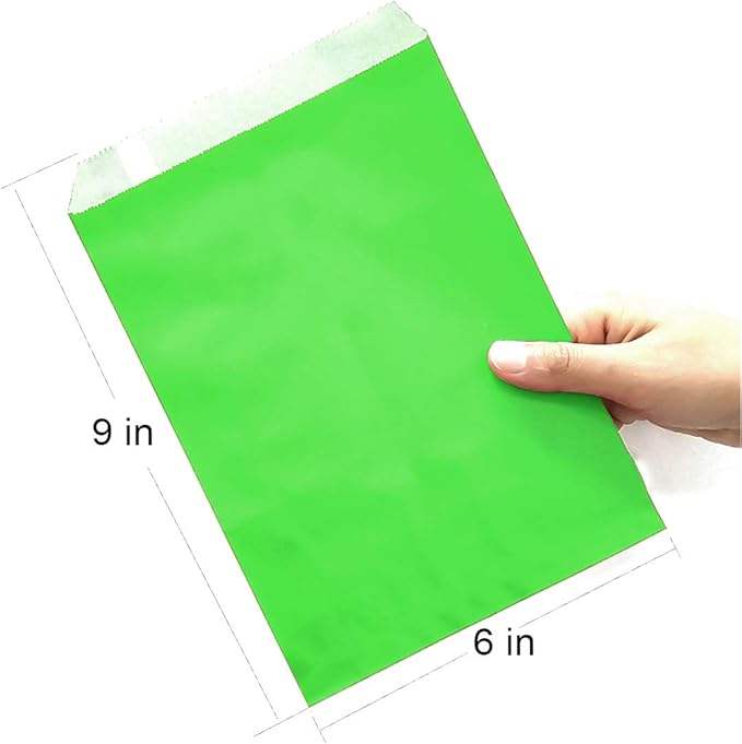Customizable Kraft Candy Buffet Bags Large Paper Treat Wrapping for Food Bread Hamburger Pizza Chemicals Oil-proof Paper Bag