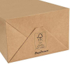 Small Paper Gift Bag Recyclable Kraft Paper with Handles Shopping Party Custom Shopping Bag