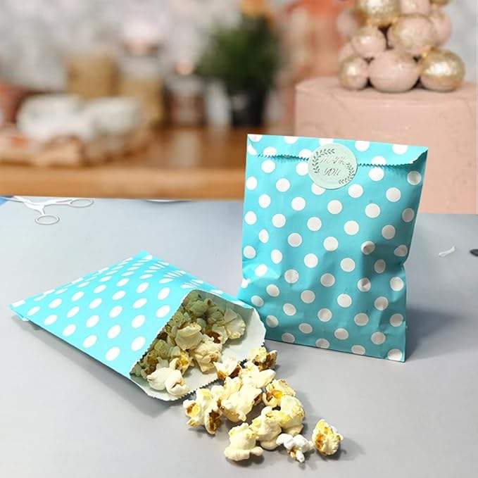 Flat Paper Treatment Bag Black Greaseproof Baking Cookie Paper Bag Candy Chocolate Pastry Oil-proof Paper Bag