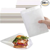 Custom-Made Recyclable Kraft Paper Bags Wood Pulp Material for Ready-To-Wrap Baked Bread Use Oil-proof Paper Bag