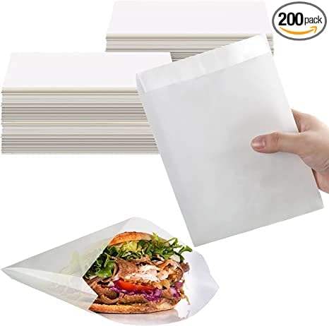 Custom-Made Recyclable Kraft Paper Bags Wood Pulp Material for Ready-To-Wrap Baked Bread Use Oil-proof Paper Bag