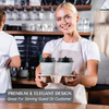 Disposable Insulated Corrugated Coffee Cups with LIDS and Straws for Tea Hot Chocolate and Beverages Coffee Cup