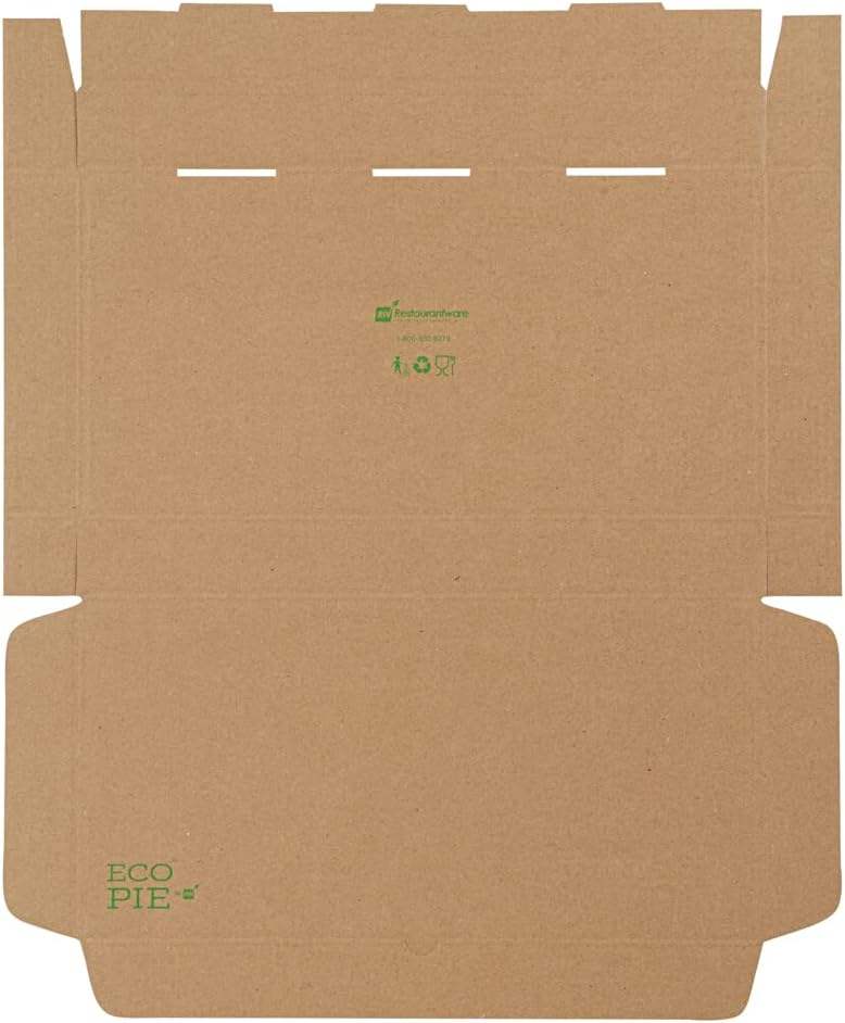 Kraft Corrugated Pizza Delivery Container Food Delivery Box Gift Packaging Container Custom Pizza Boxs