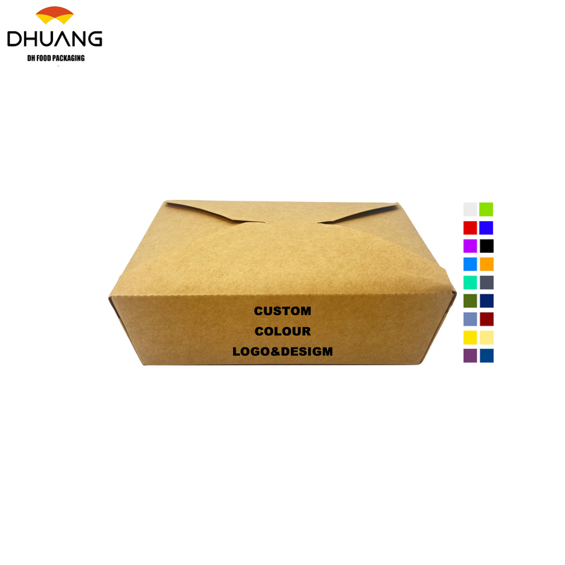 Customized Printed Packaging Box Used for Food Packaging for Takeout of Snacks Made of Food-grade Materials Food Box
