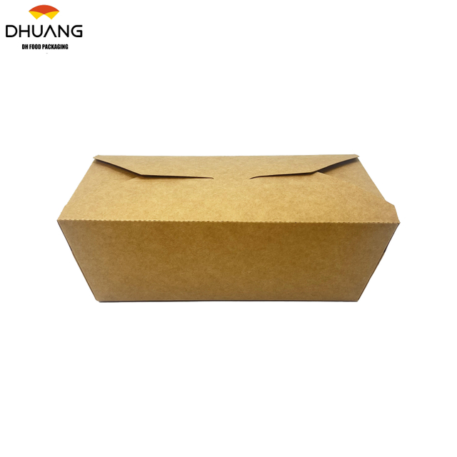 Custom Printed Open-top Packaging Box Suitable for Takeout Boxes for Snacks and Food-grade Materials Food Box