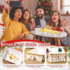 Paper Food Tray Christmas Plaid Light Nutcracker Snack Tray Disposable Nachos Hot Dog Holiday Party Supplies (Nutcracker)